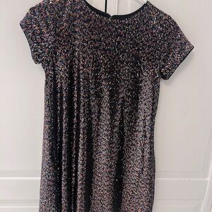 Art Class Multicolor Sequin dress